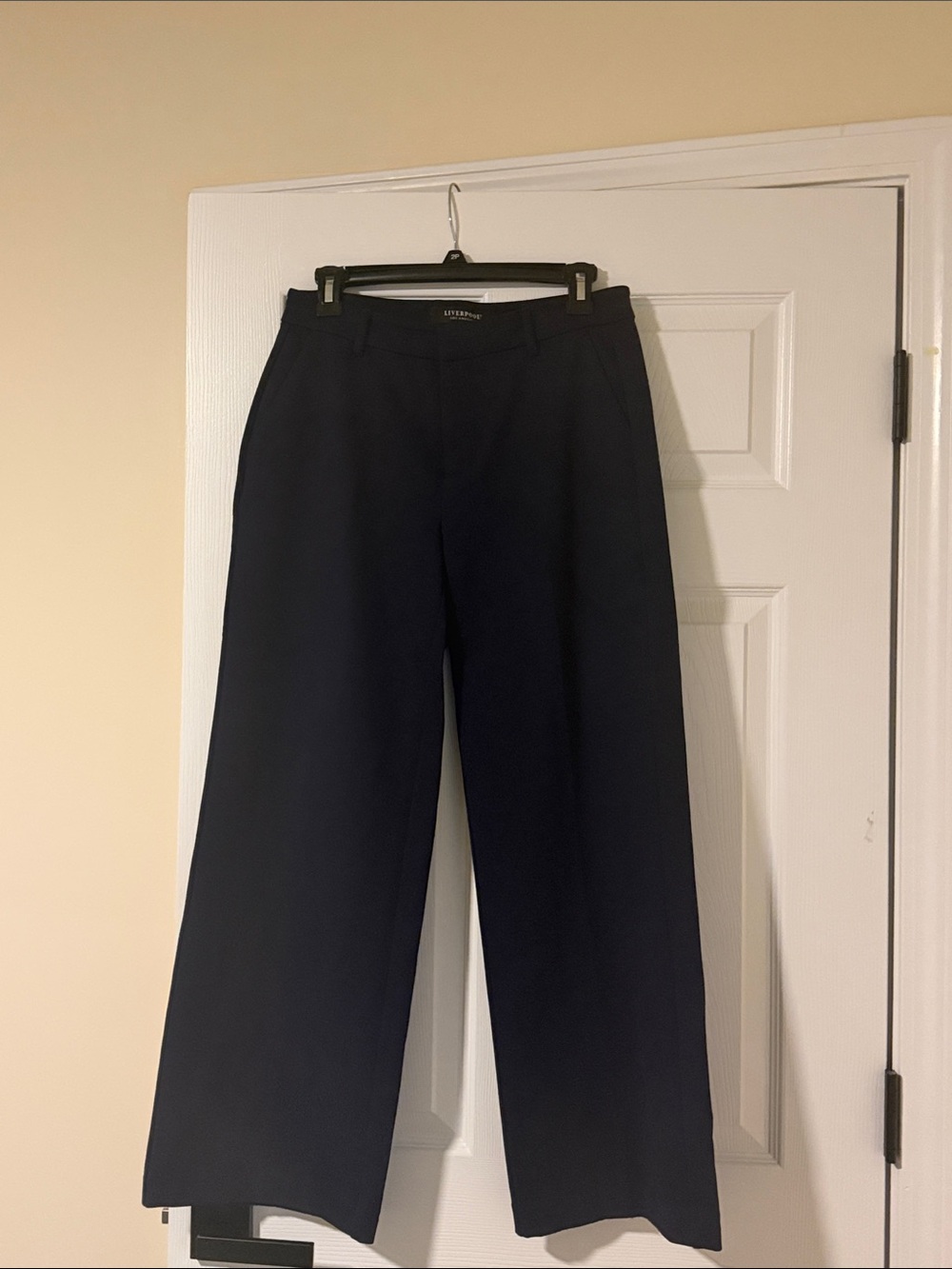 Liverpool classic navy trousers.